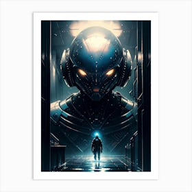 Sci - Fi Art Art Print