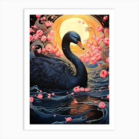 Black Swan Art Print