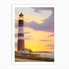 Copp May Lighthouse 1 Art Print