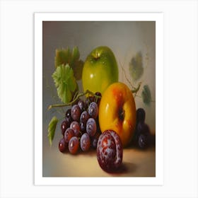 Fruit - Fruit Stock Videos & Royalty-Free Footage Art Print