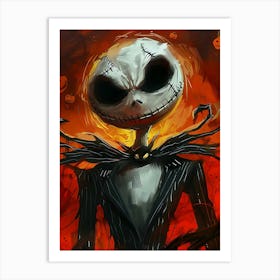 Nightmare Before Christmas 3 Art Print