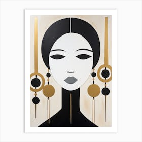 Asian Woman 11 Art Print