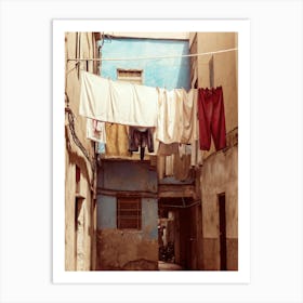 Alleyway In Morocco Art Print