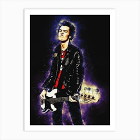 Spirit Of Sid Vicious Sex Pistols Art Print