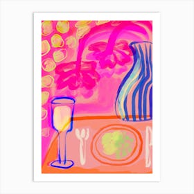 Neon Still Life No 6 Art Print