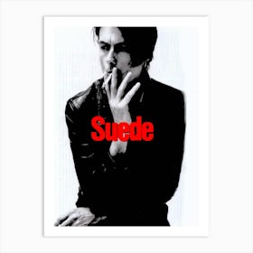 Brett Anderson suede britpop band music 15 Art Print