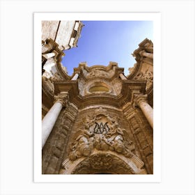 Cathedral Of Santa Maria Del Mar Art Print