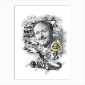 Colin Chapman Art Print