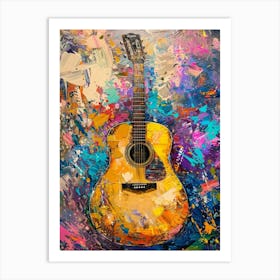 Acoustic Guitar 5 Art Print