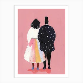 Two Black Women 4 Art Print