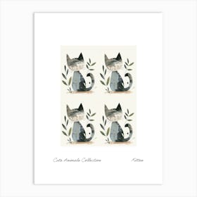 Cute Animals Collection Kitten 4 Art Print