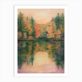 Fall In The Woods Art Print