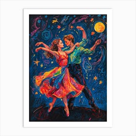 Star Dancers Art Print