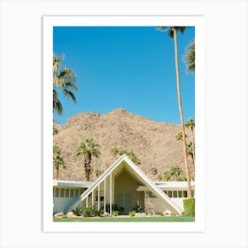 Palm Springs Architecture III on Film Art Print