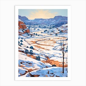 Zion National Park United States 4 Art Print