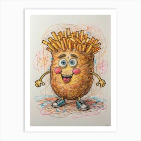 French Fries Art Print