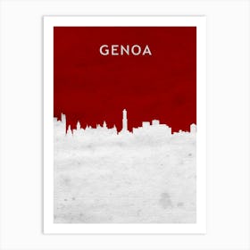 Genoa Italy Art Print