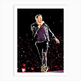 coldplay band music 1 Art Print