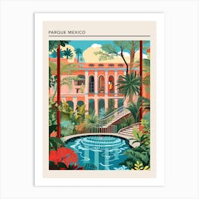 Parque Mexico Mexico City Art Print