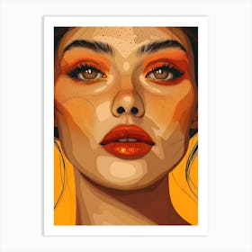 Contemporary Woman 19 Art Print