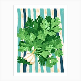 Parsley Summer Illustration 5 Art Print