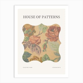 Floral Pattern Poster 5 Art Print