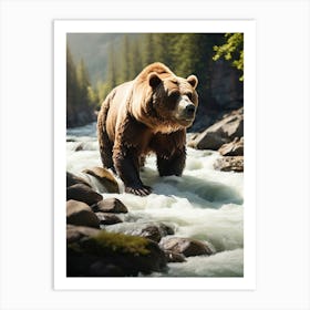 Grizzly Bear 1 Art Print