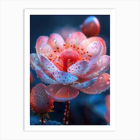 Lotus Flower 100 Art Print