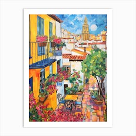 Seville Spain 1 Fauvist Painting Art Print