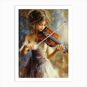 Violinist Art Print