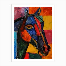 Horse Head 7 Art Print