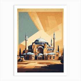 Blue Mosque Art Print