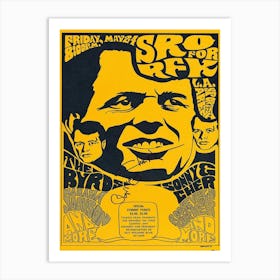 Robert Kennedy Presidential Campaign Poster Art Print