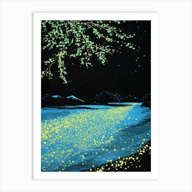 Fireflies Art Print