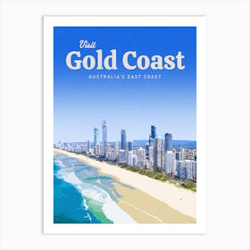 Gold Coast Art Print