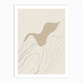 Abstract Landscape 4 Art Print