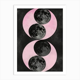 Pink Moon 5 Art Print