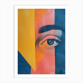 Eye Of A Woman 1 Art Print