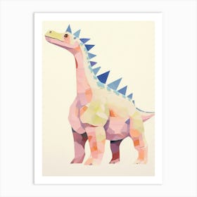 Nursery Dinosaur Art Styracosaurus 2 Art Print