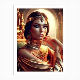 Cleopatra Portrait Artwork 161 Art Print