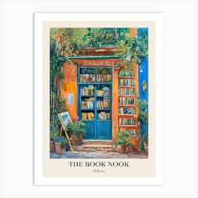 Athens Book Nook Bookshop 1 Poster Art Print