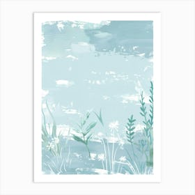 Watercolor Background 5 Art Print