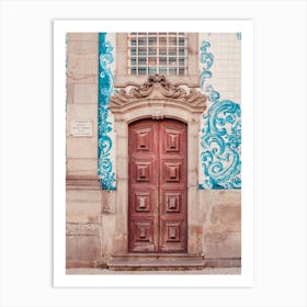 Carmo Door, Porto Art Print