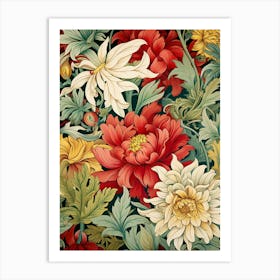 Floral Pattern 11 Art Print