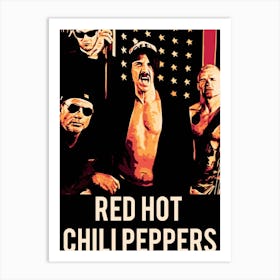 Red Hot Chili Peppers 2 Art Print