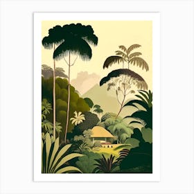 Mauritius Mauritius Rousseau Inspired Tropical Destination Art Print