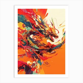 Dragon Painting Art Print