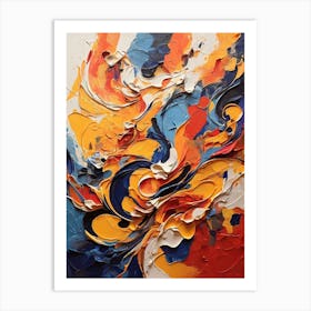 Abstract Painting 600 Art Print