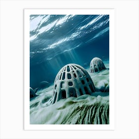 USO: A Very Very Strange Sea-Reimagined 9 Art Print