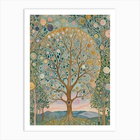 Tree Symphony Art Print